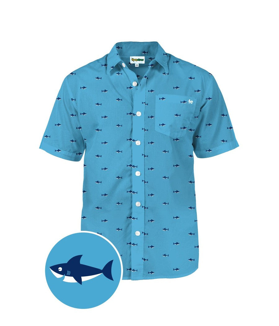 Deep Blue Sea Hawaiian Shirt Men s Summer Outfits Tipsy Elves