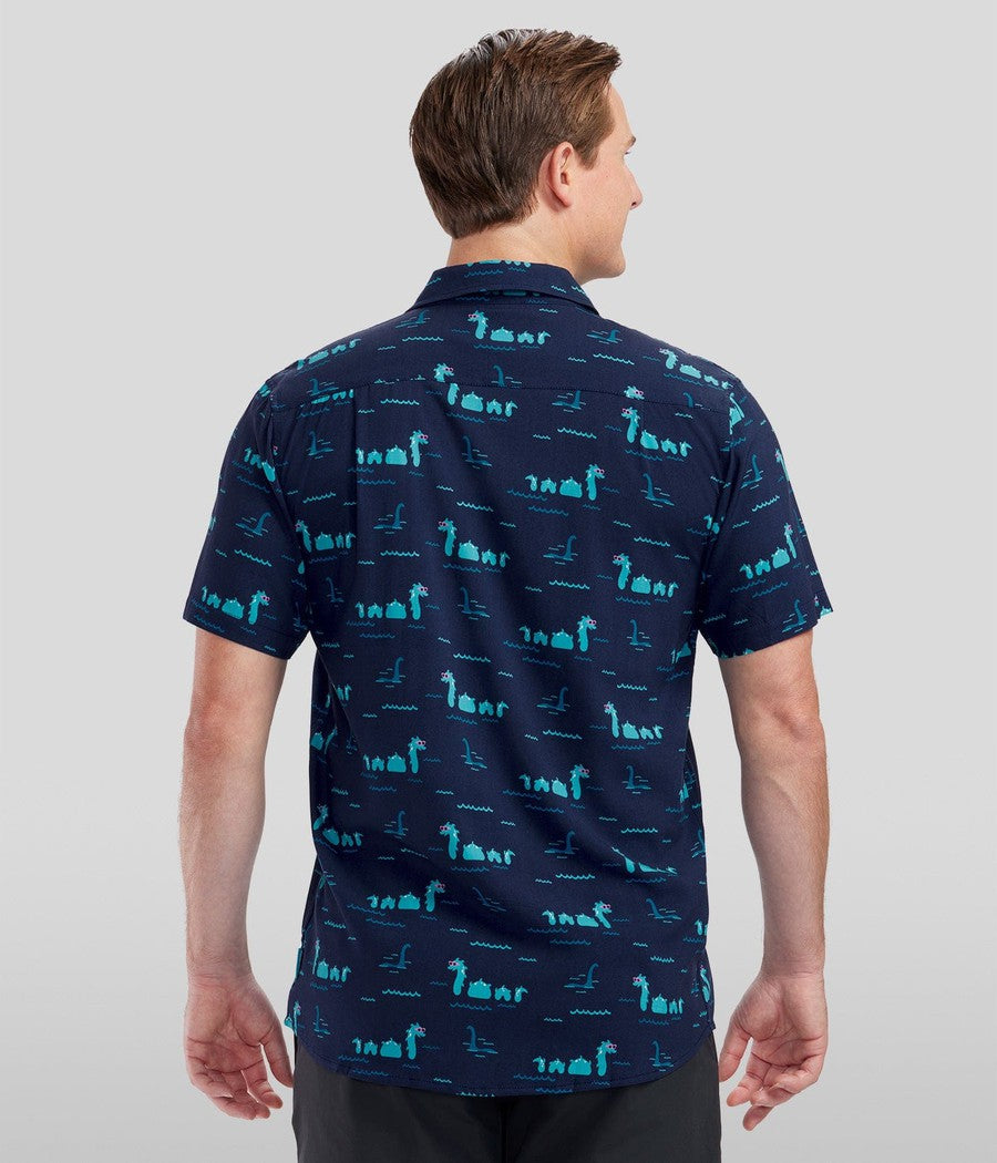 Men's Nothin' But Nessy Hawaiian Shirt Image 4