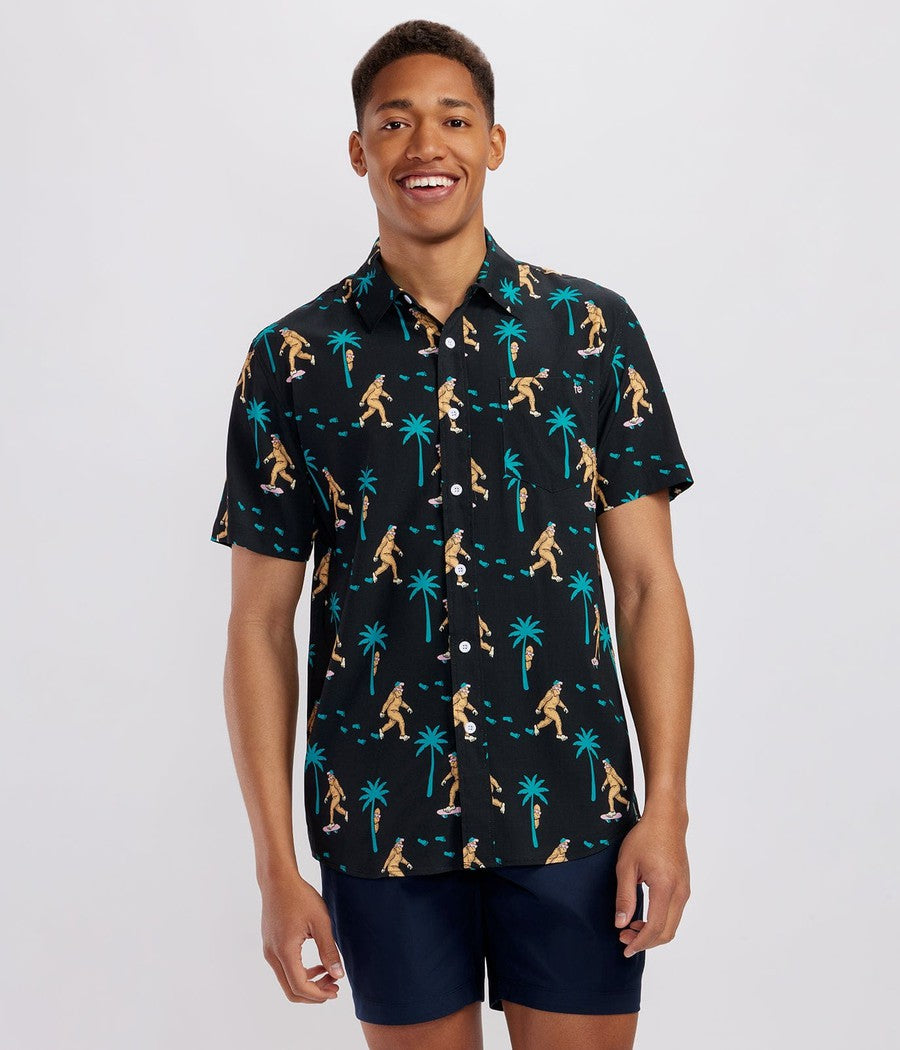 Men's Sasquatch Shredder Hawaiian Shirt Image 3