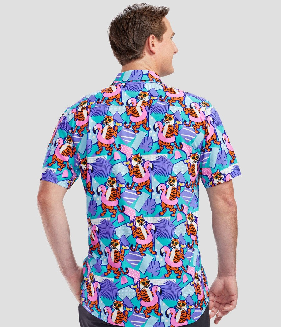 Men's Cool Cats Hawaiian Shirt Image 3