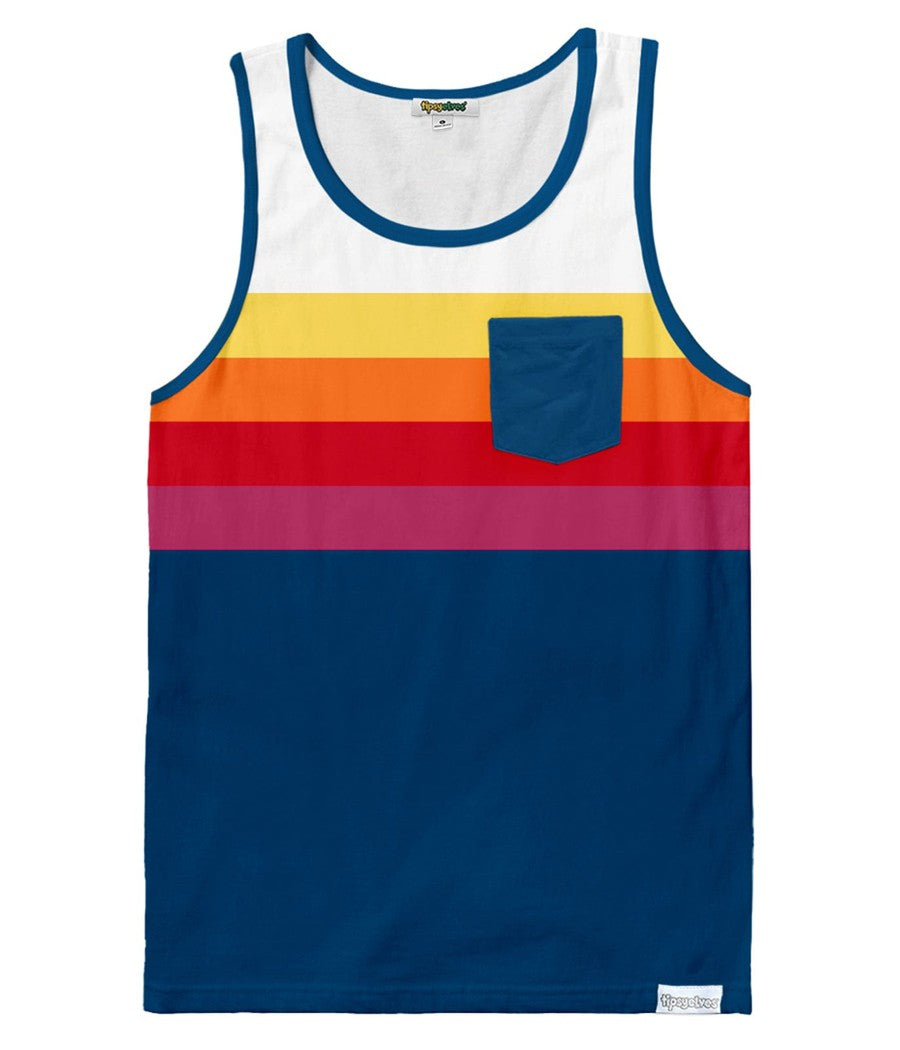 Men's Slice of Sunset Tank Top