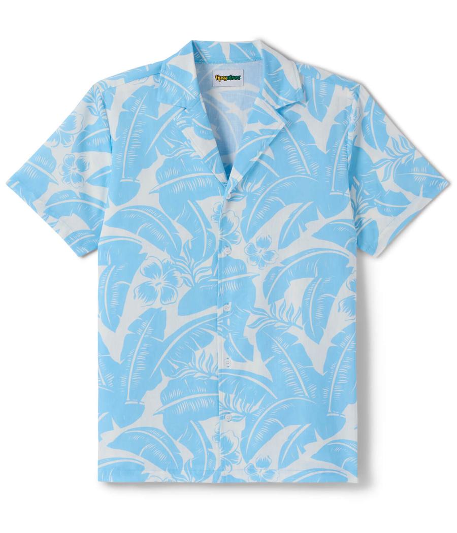 Men's Frond of Paradise Linen Cabana Shirt Image 2