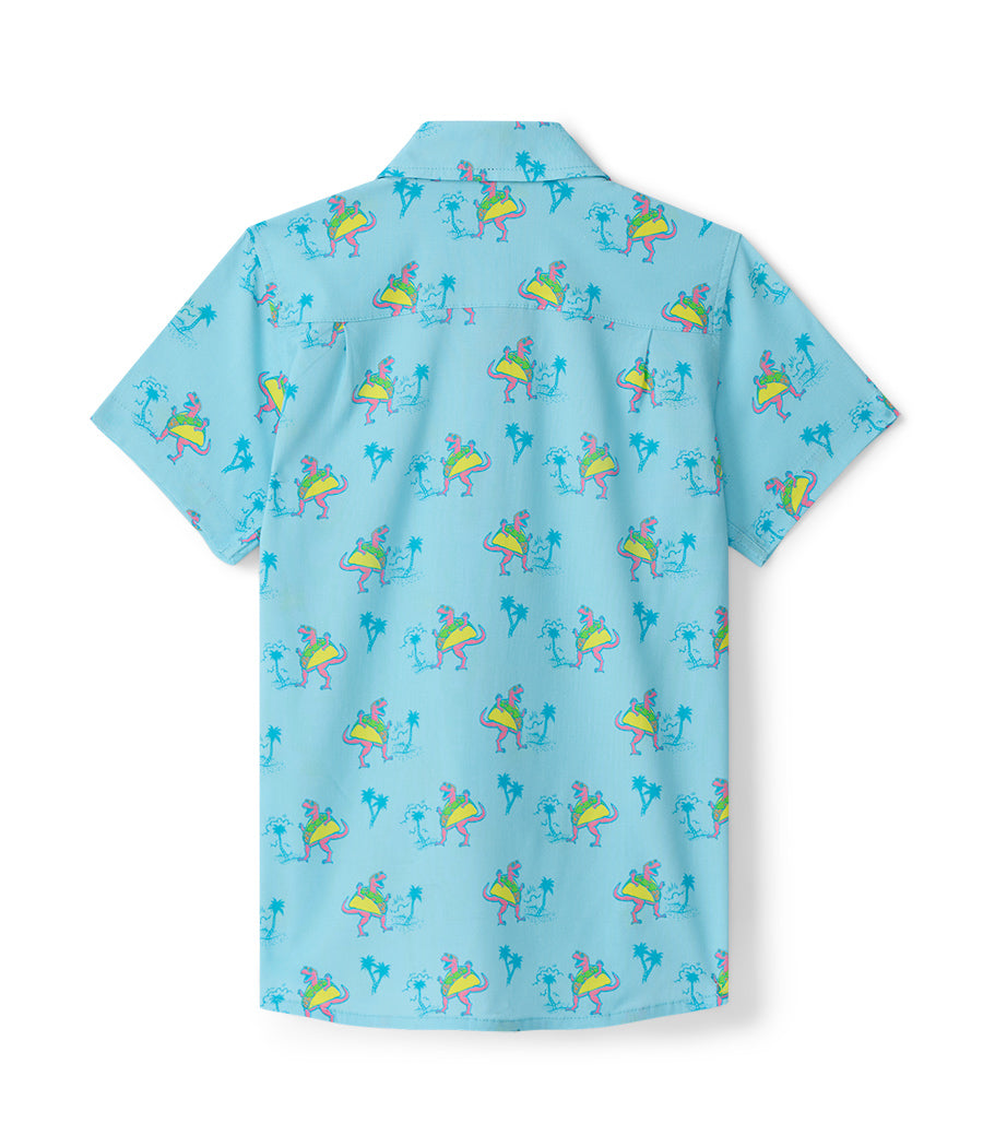 Boy's Tacosaurus Hawaiian Shirt Image 2