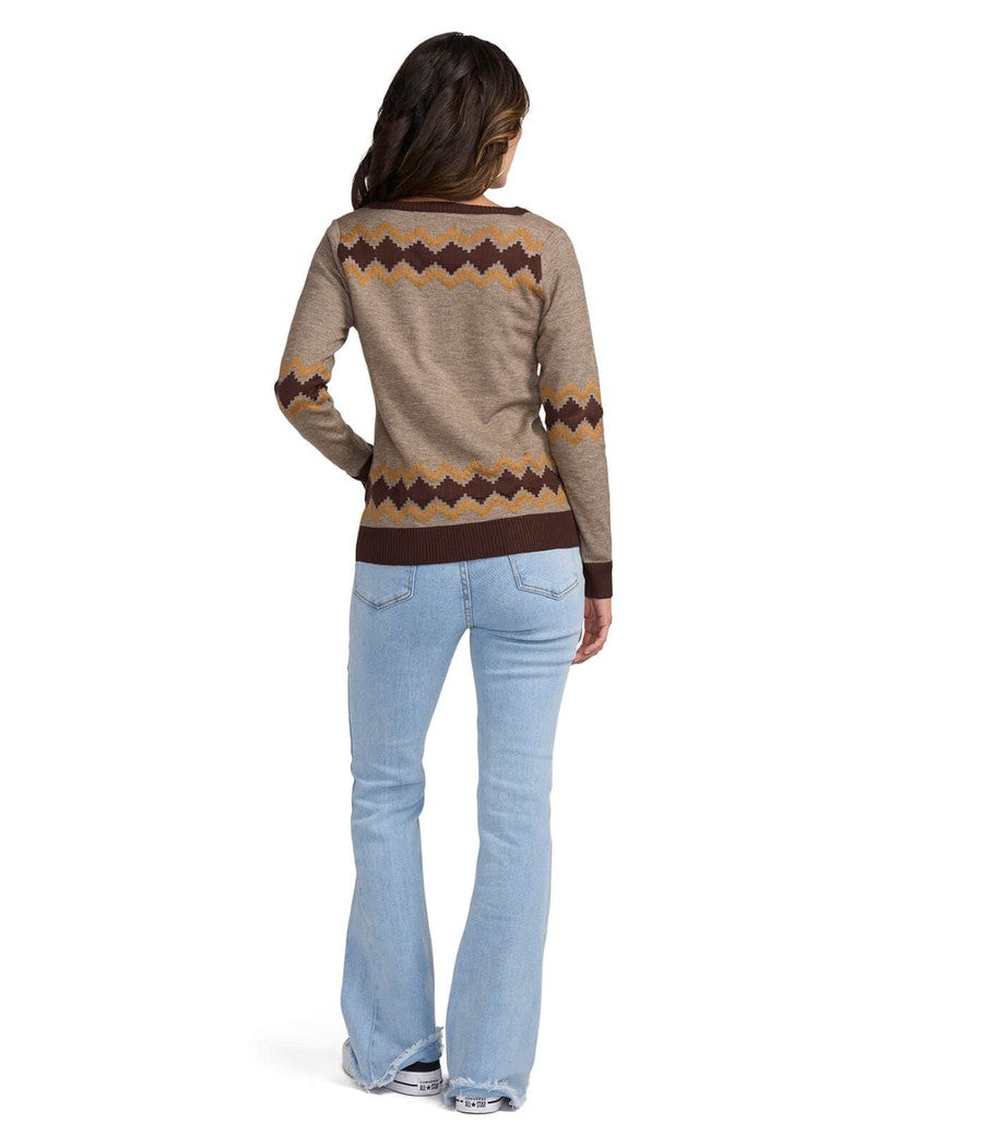 Women's Peace Turkey Sweater Image 2