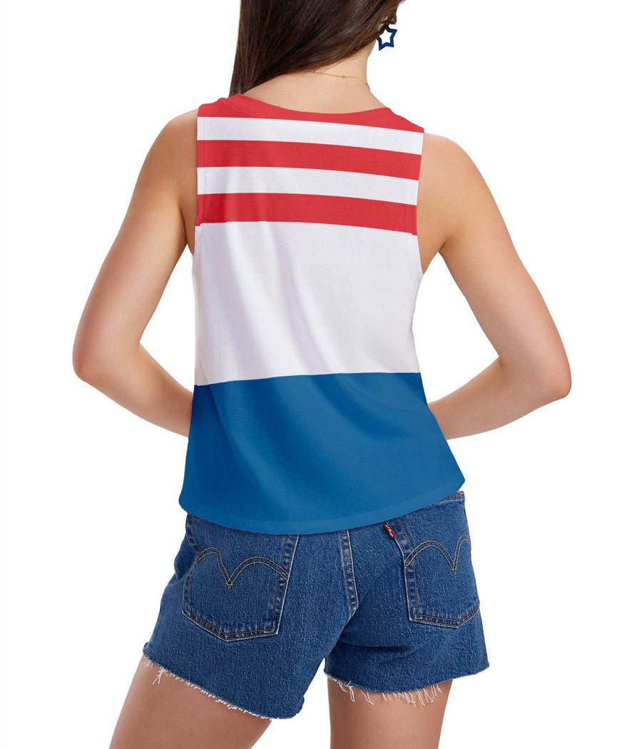 Women's Land That I Love Cropped Tank Top Image 2