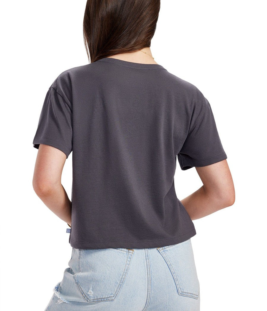 Women's Chill The Fourth Cropped Tee Image 2