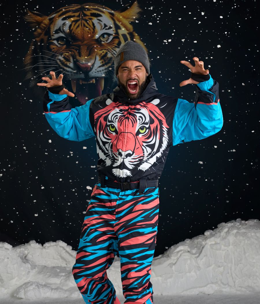 Roaring Tiger Snow Suit: Men's Ski and Snowboard Apparel | Tipsy Elves