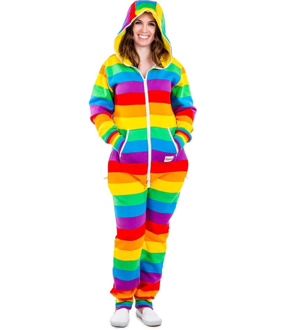 Rainbow Jumpsuit: Women's Rainbow Outfits Tipsy Elves