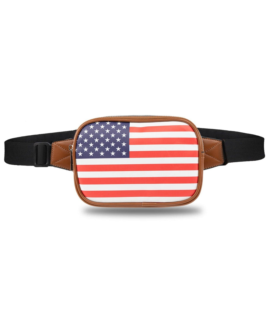 American Flag Fanny Pack Patriotic Outfits Tipsy Elves