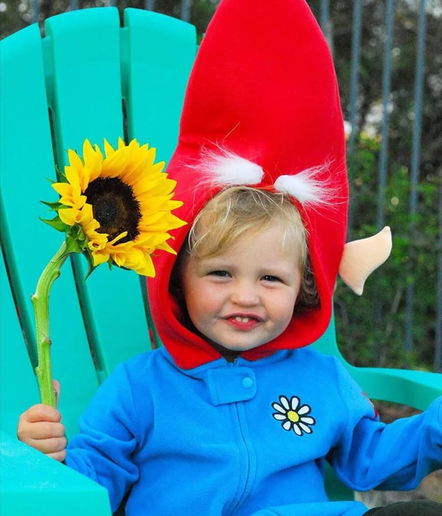 Toddler Girl's Gnome Costume