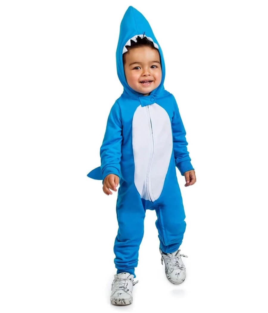 Shark Costume Toddler Boy's Halloween Outfits Tipsy Elves