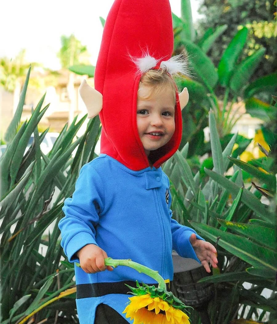 Toddler Girl's Gnome Costume