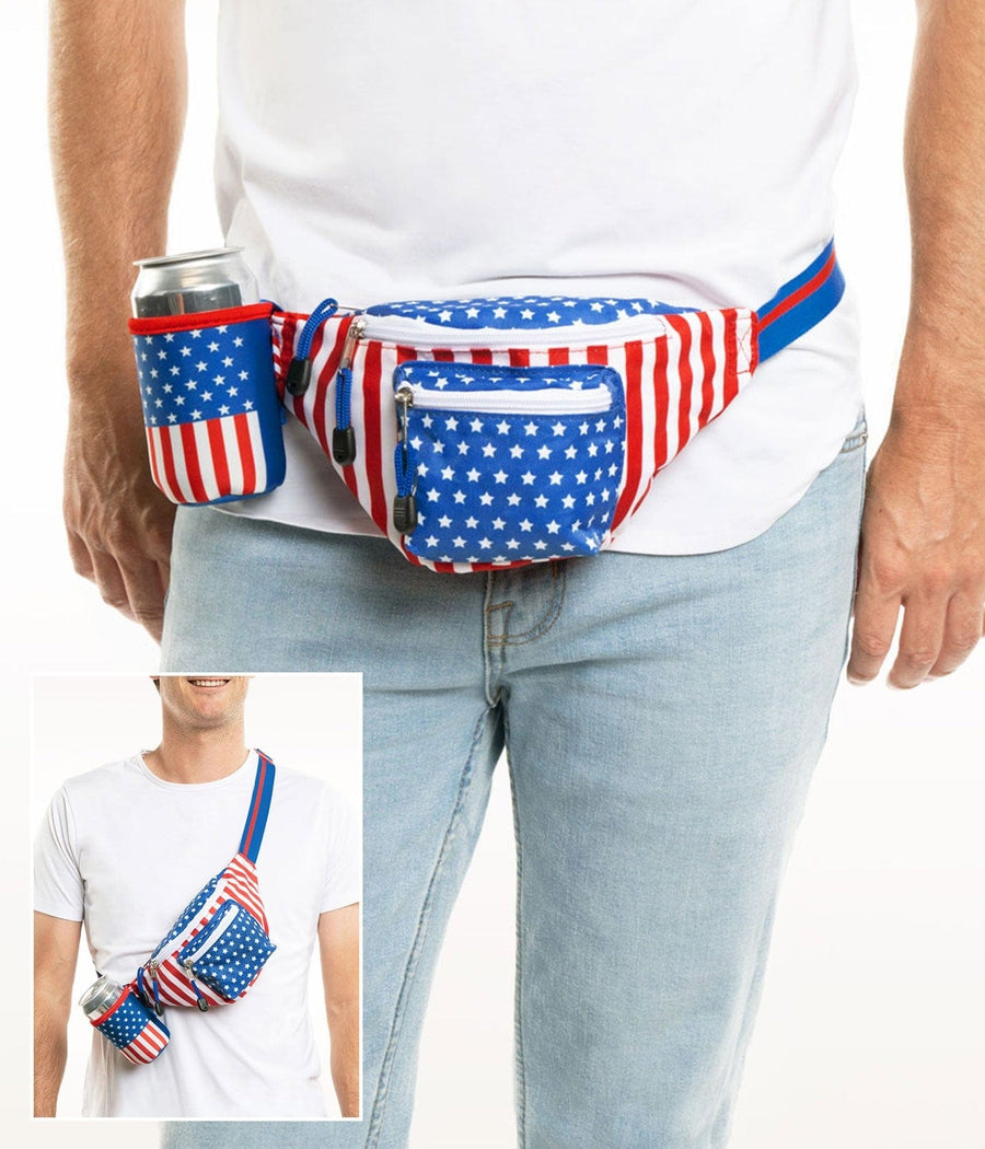 Freedom Fanny Pack w/ Drink Holder