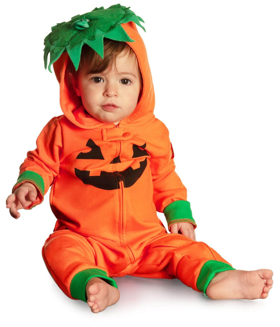 Pumpkin Costume: Baby Girl's Halloween Outfits Tipsy Elves