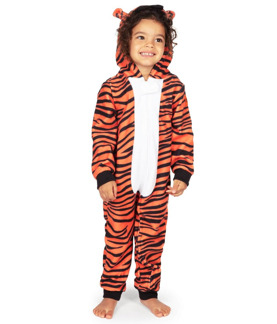 Baby / Toddler Tiger Costume | Fun Kids Halloween Costume | High Strength & Durable Material | Orange | Tipsy Elves Baby / Toddler Tiger Costume | Fun Kids Halloween Costume | High Strength & Durable Material | Orange | Tipsy Elves