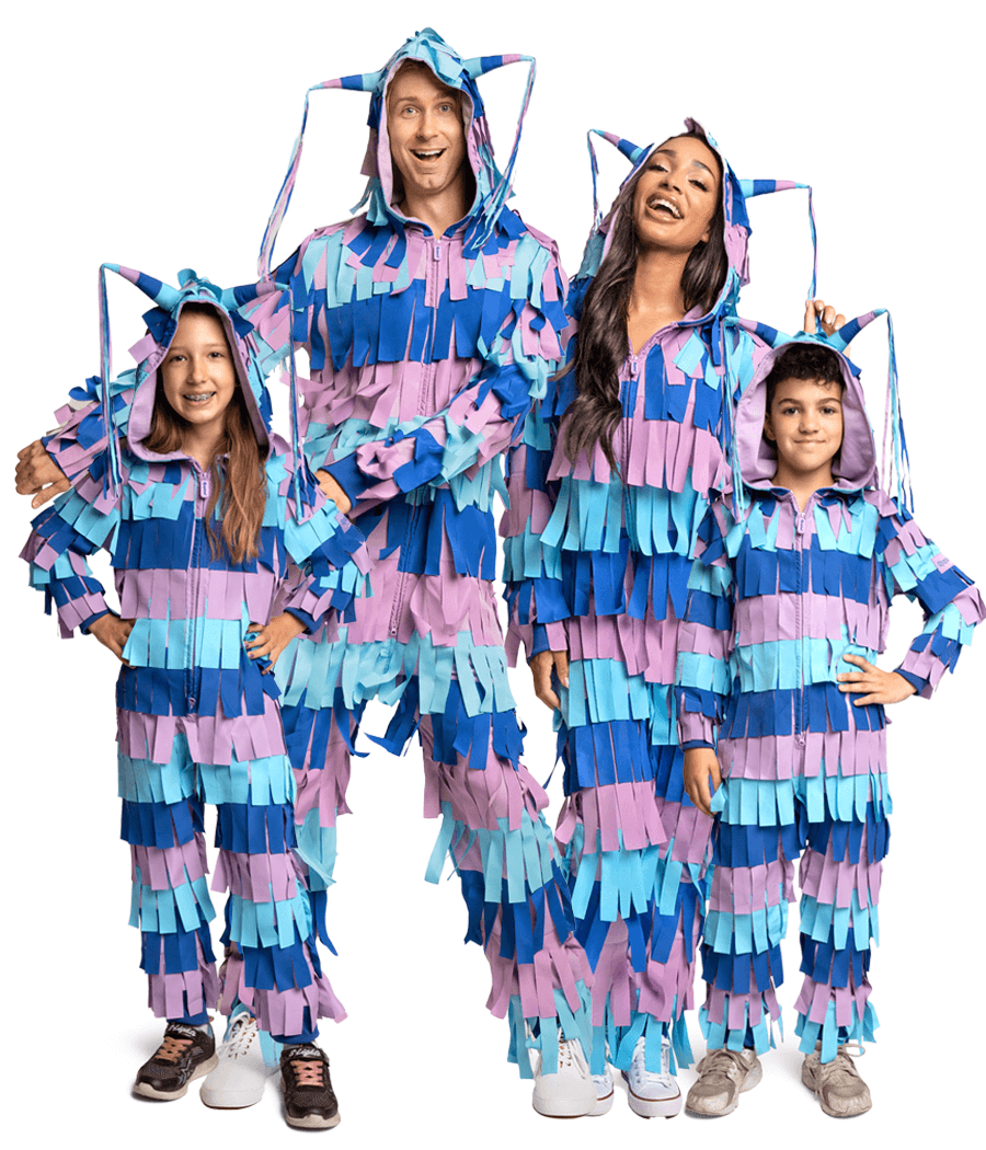 Matching Loot Llama Family Costumes