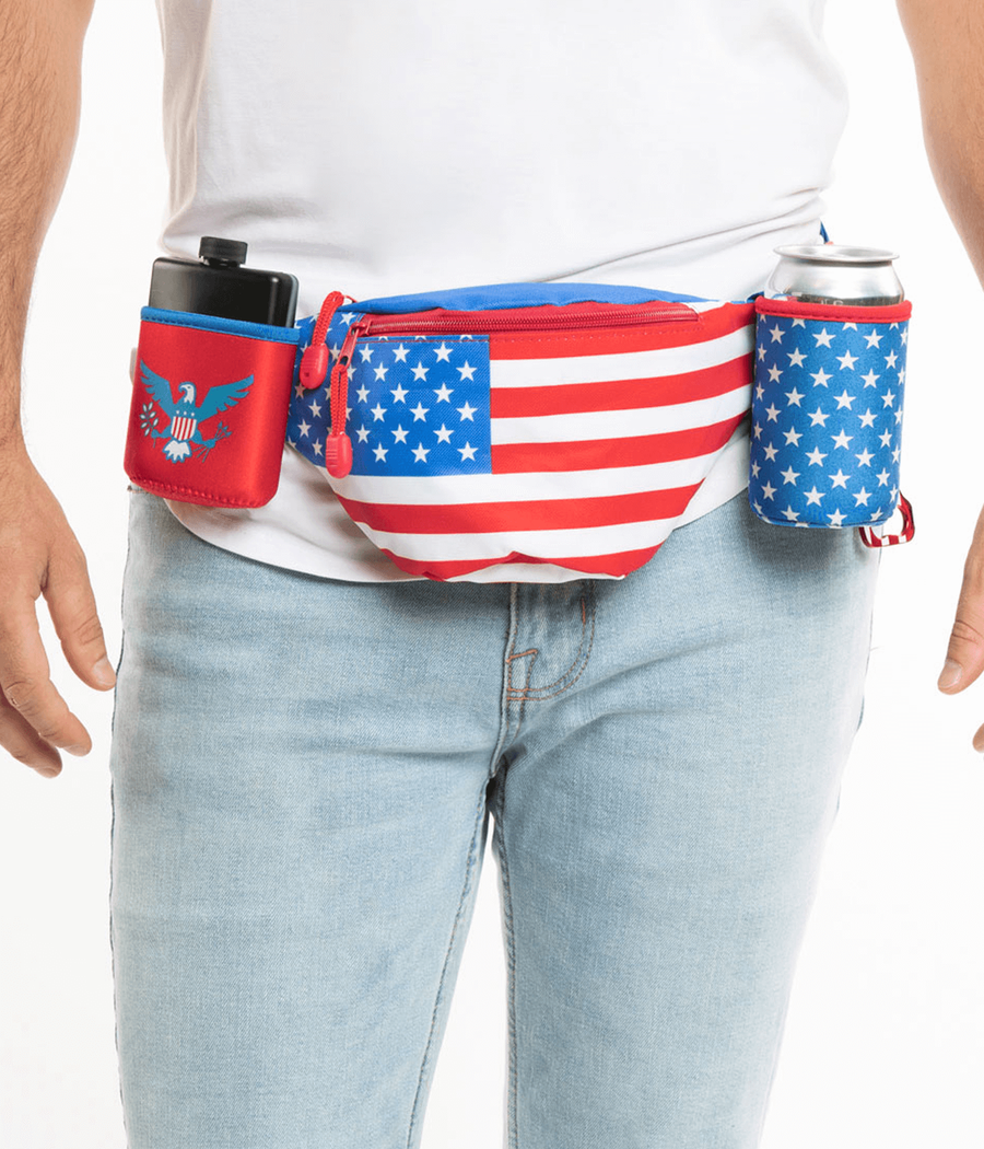 Freedom Flask Fanny Pack with Drink Holder