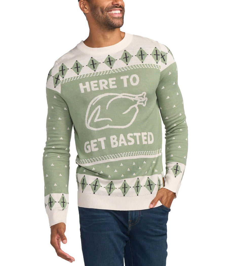 Men's Here To Get Basted Sweater