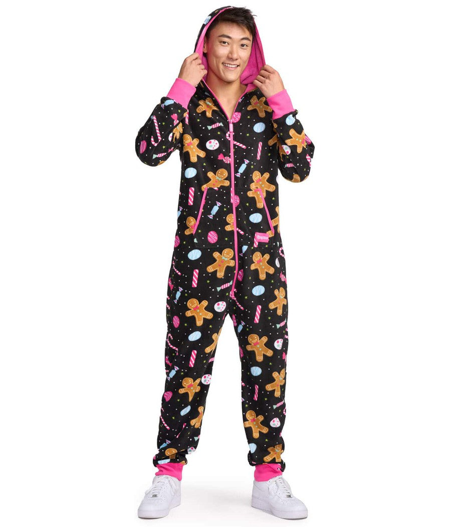 Men s Let s Get This Gingerbread Jumpsuit