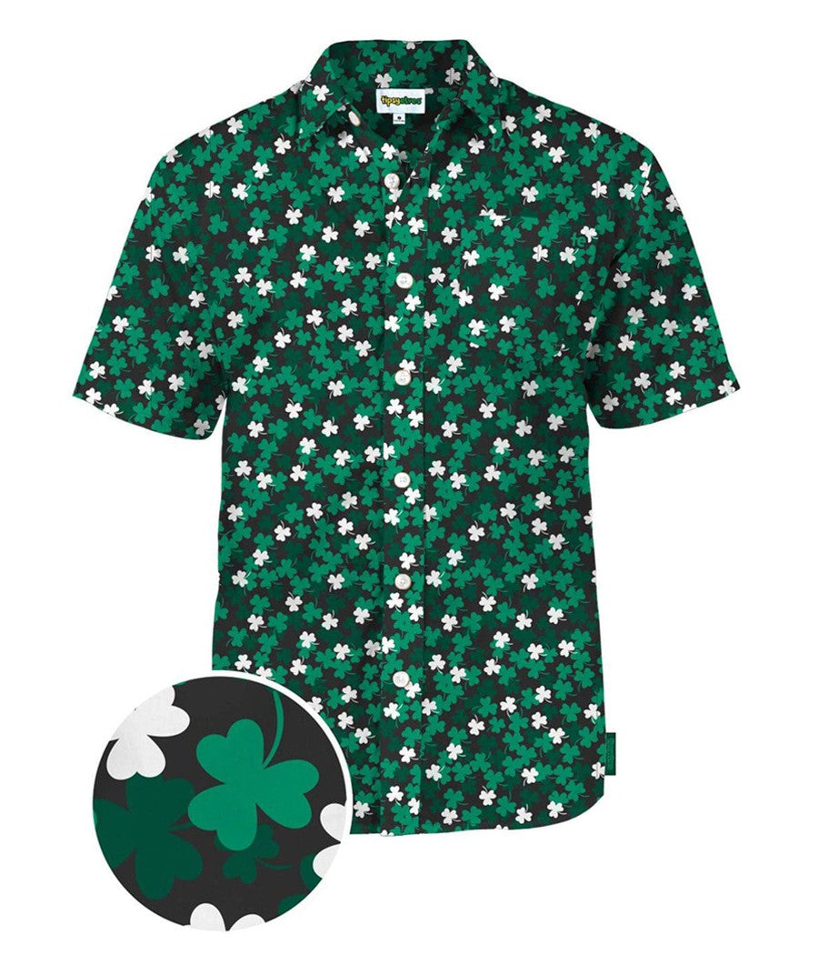 Men's Clover Confetti Button Down Shirt