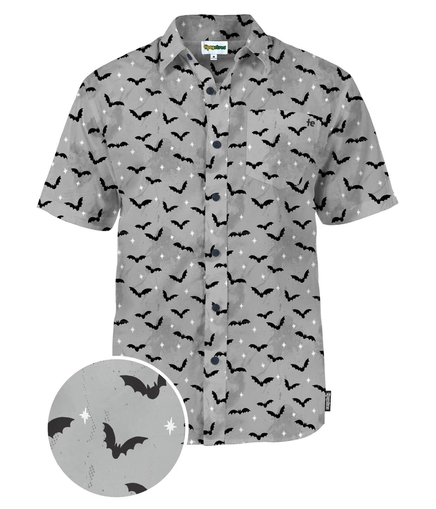 bat dress shirt Dnd Bat Familiars Button Up Shirt