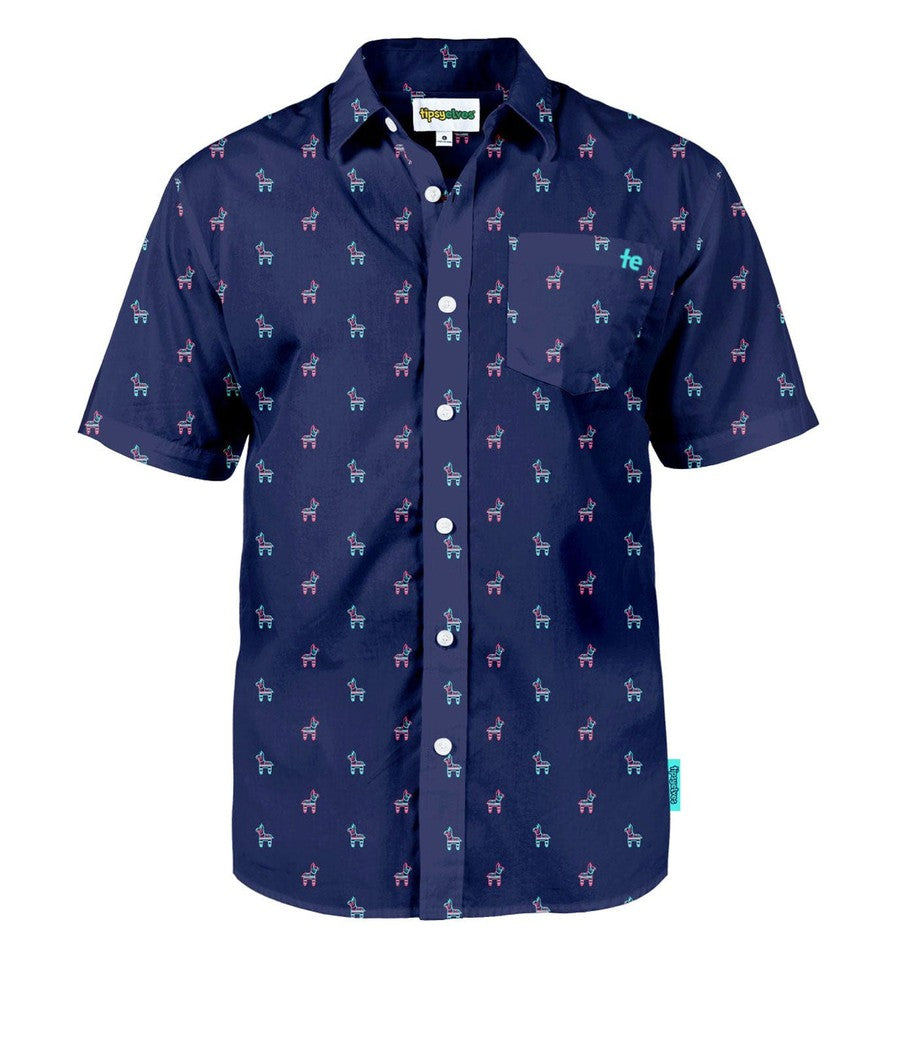 Men's Neon Pinata Hawaiian Shirt