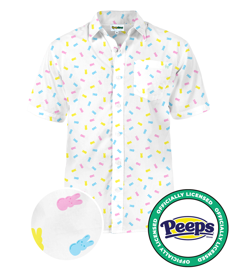 Men's PEEPS® Party Peeple Button Down Shirt