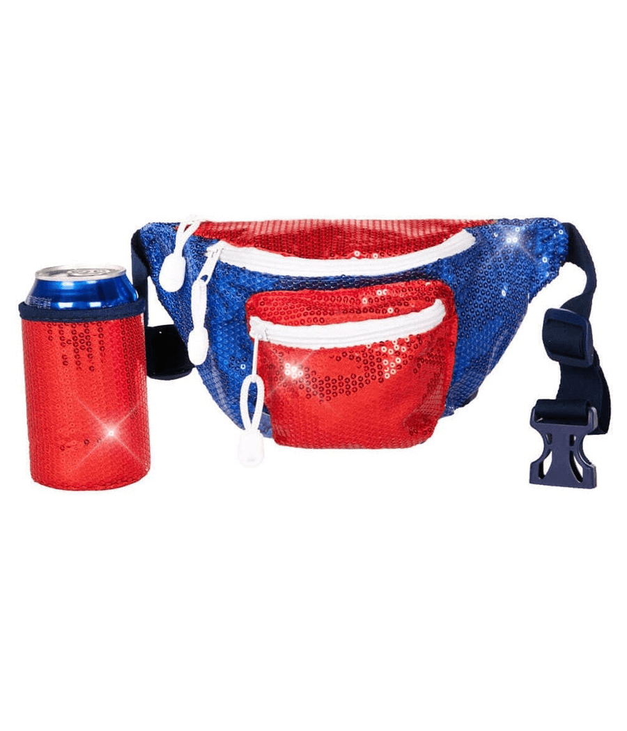 Rockets Red Glam Fanny Pack Patriotic Outfits Tipsy Elves