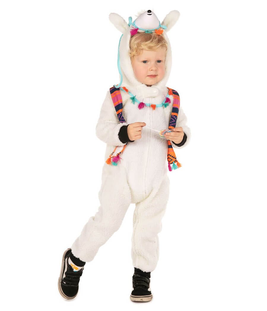 Toddler Boy's Llama Costume