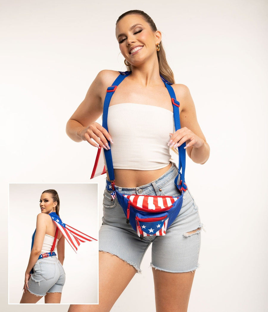 USA Fanny Pack with Cape