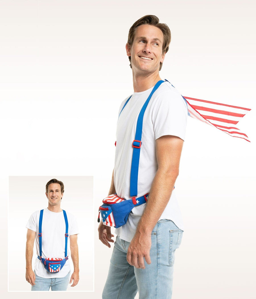 USA Fanny Pack with Cape