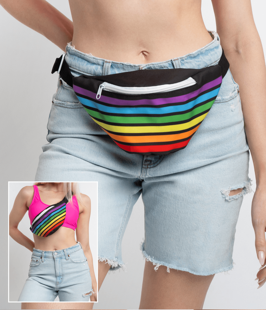 Rainbow All the Way Fanny Pack