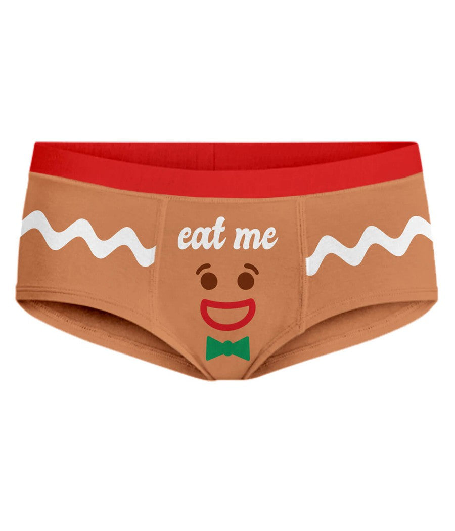 Gingerbread Eat Me Underwear: Women's Christmas Outfits
