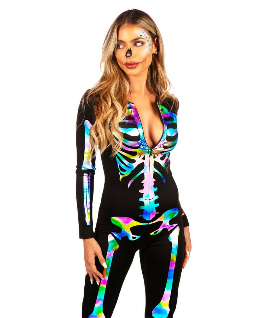 Skeleton Bodysuit Costume Image 8
