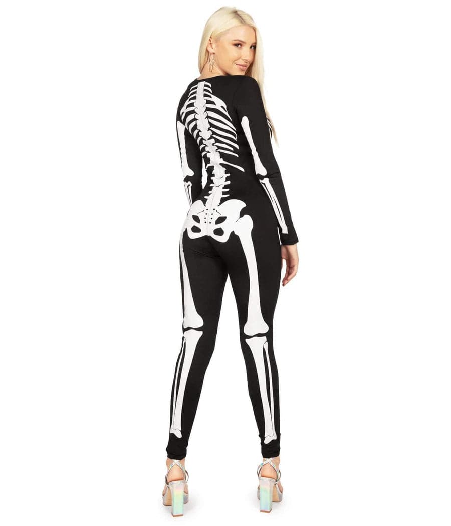 Skeleton Bodysuit Costume Image 7