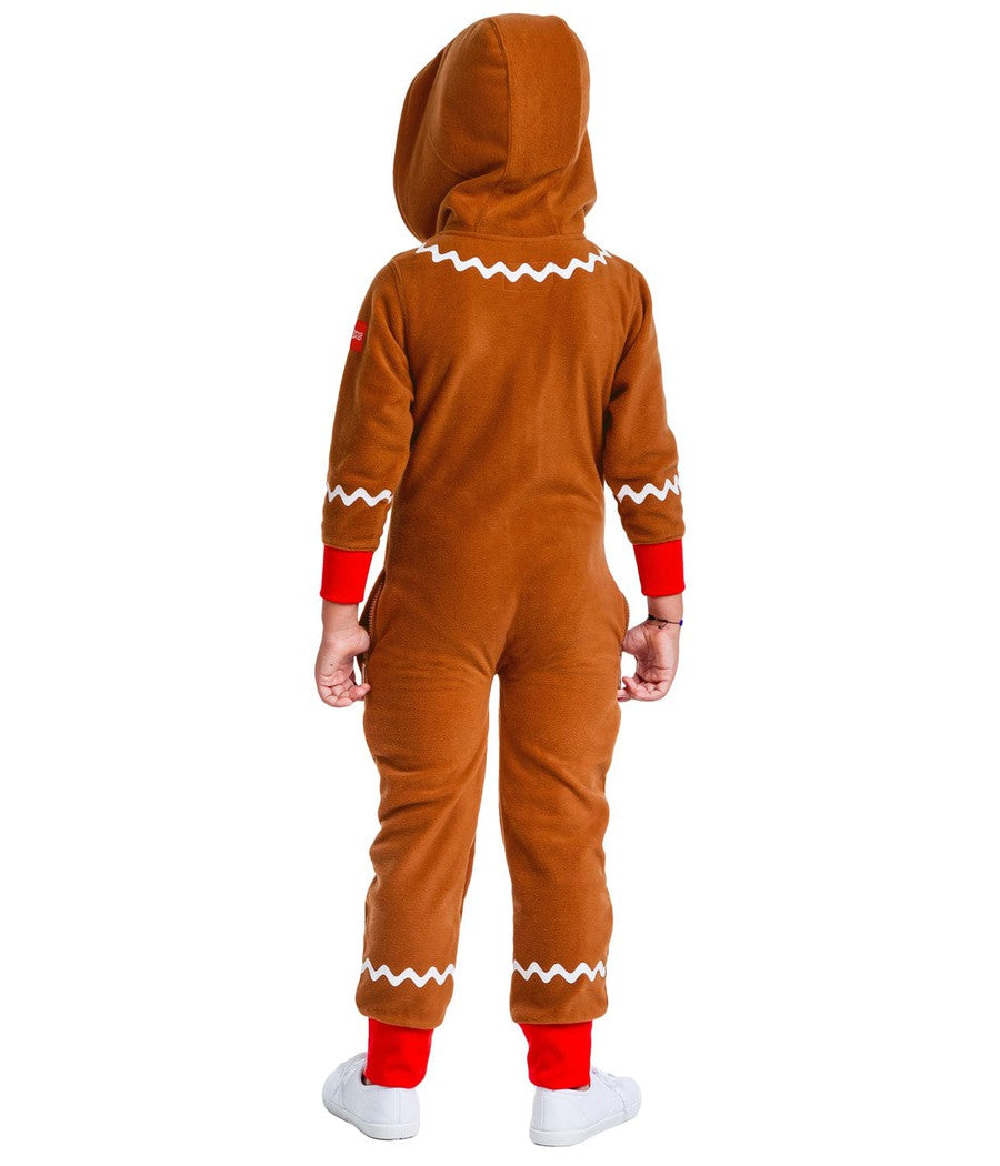 Boy's Gingerbread Jumpsuit