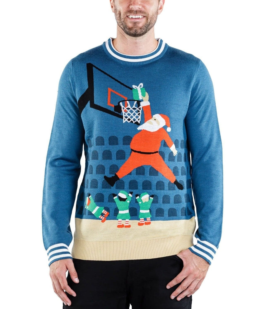 Ugly Christmas Sweater Basketball 