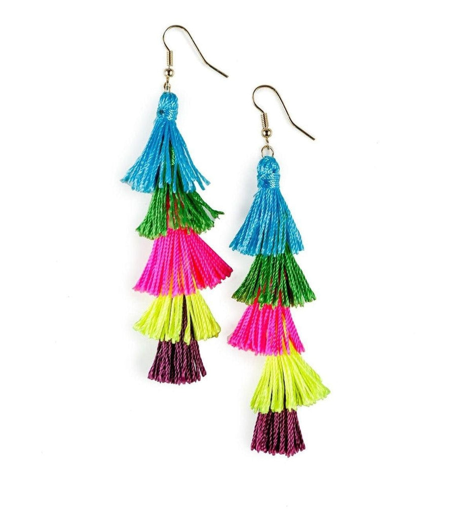 Pinata Tassel Earrings