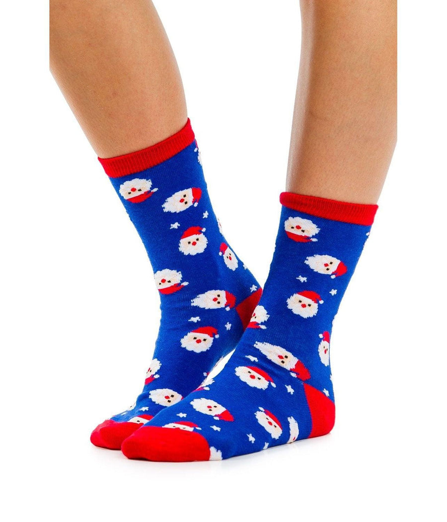 Women's Santa Socks (Fits Sizes 6-11W) Image 2