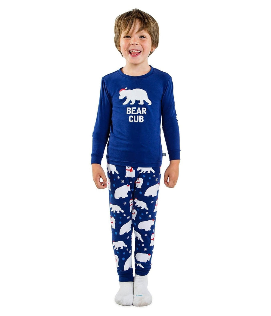 Boy's Bear Cub Pajama Set