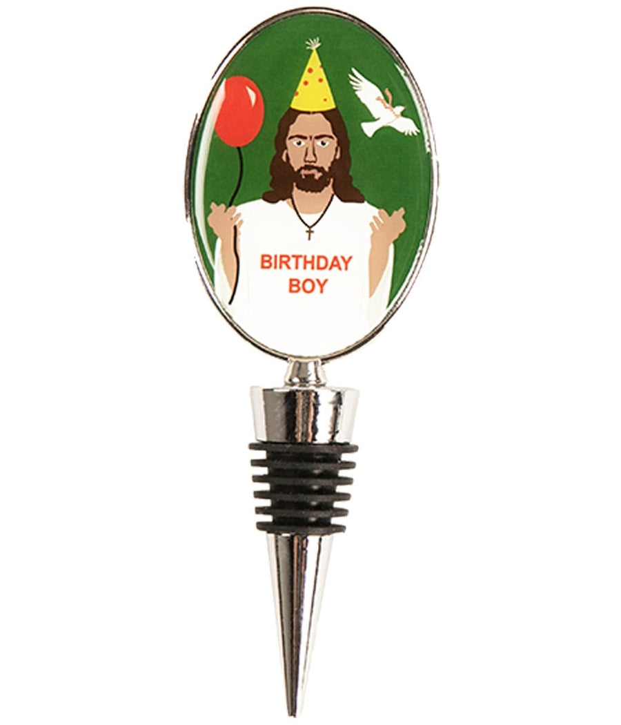 Happy Birthday Jesus Wine Stopper Primary Image