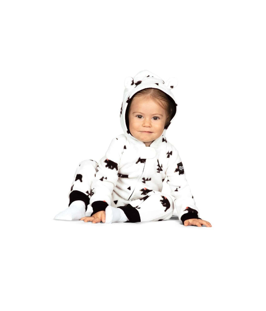 Baby Girl's Beary Christmas Jumpsuit