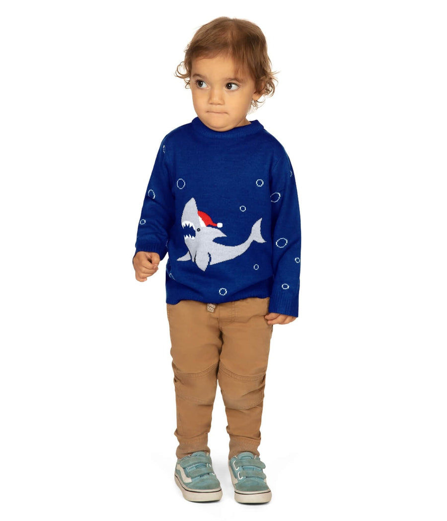 Toddler Boy's Sea Sleigher Ugly Christmas Sweater