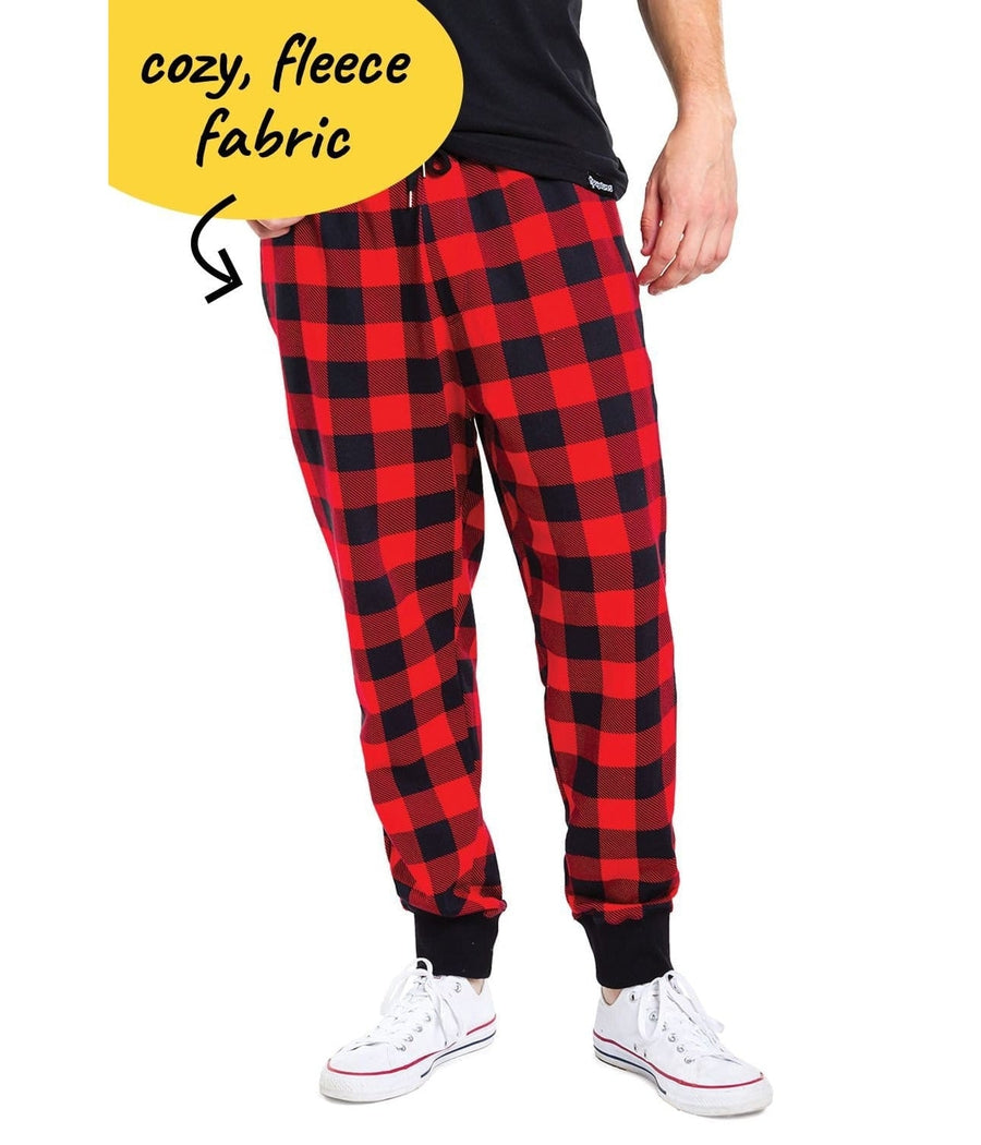 Men's Lumberjack Jogger Sweatpants