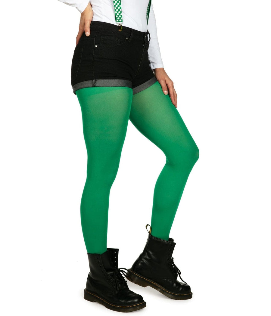 St. Paddy's Lucky Green Tights: St. Paddy's Outfits