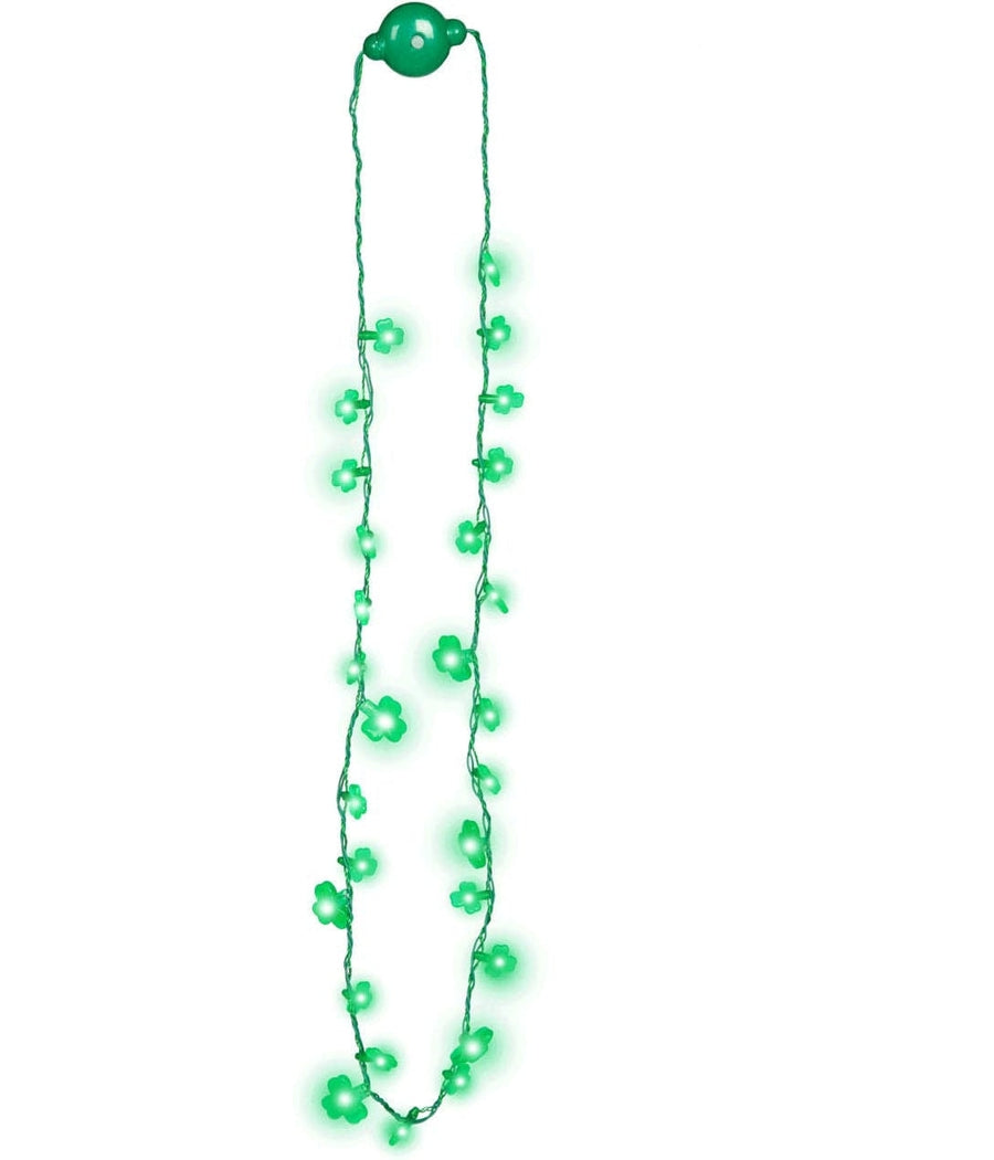 St. Paddy's Light Up Clover Necklace
