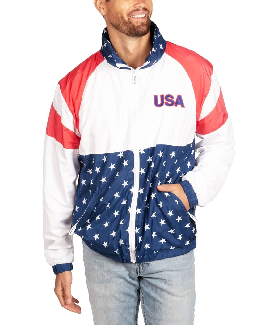 Men's USA Windbreaker Jacket