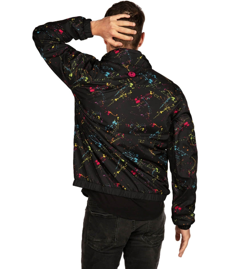 Men's Neon Nightcrawl Windbreaker Jacket Image 2
