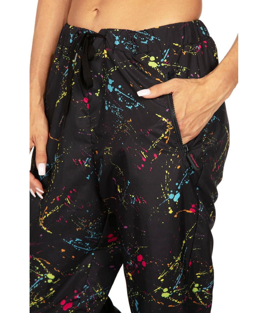 Women's Neon Nightcrawl Windbreaker Pants Image 3