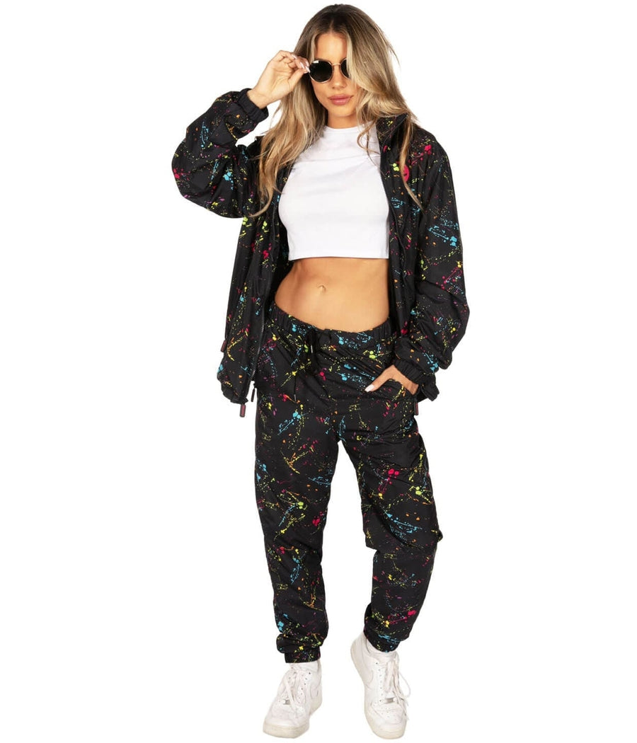 Women's Neon Nightcrawl Windbreaker Pants Image 5